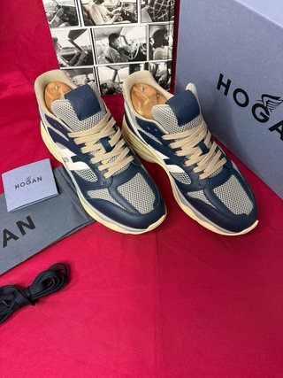 Zapatillas Hogan H665 Azul/Gris Talla 43