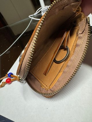 Cartera de piel para llaves