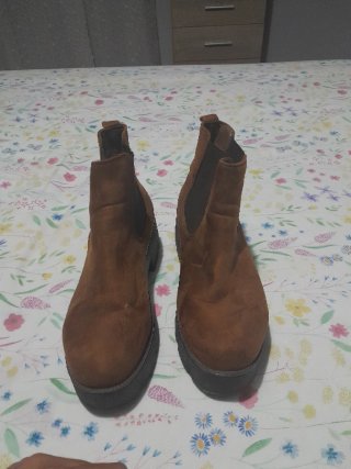 Botines marrones con plataforma