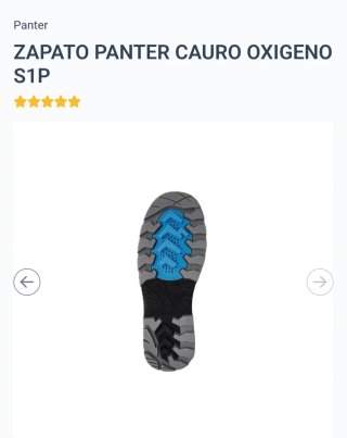 Zapatos Panter Seguridad S1P Nuevos