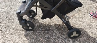 Silla de paseo Nanetty negra