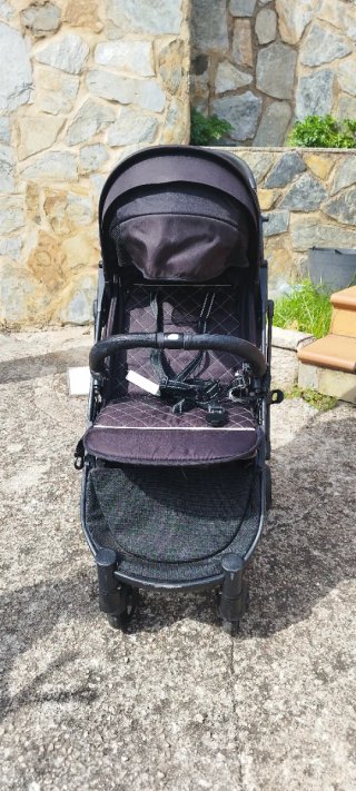 Silla de paseo Nanetty negra