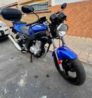 Daelim Roadwin 125 Azul Negra
