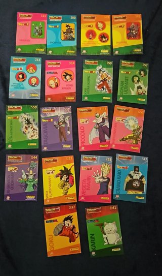 Lote 18 Cartas Dragon Ball Universal