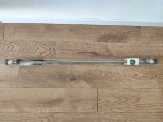 Barra Cortina Extensible Dorada 120-210 cm