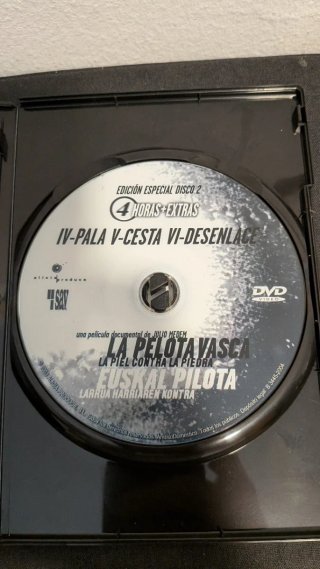 La Pelota Vasca DVD Julio Medem
