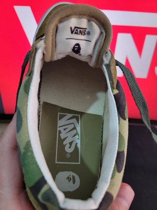 Zapatillas Vans Old Skool DX Bape Green Unisex T37