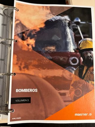 Oposición Bombero MasterD Volumenes Completos