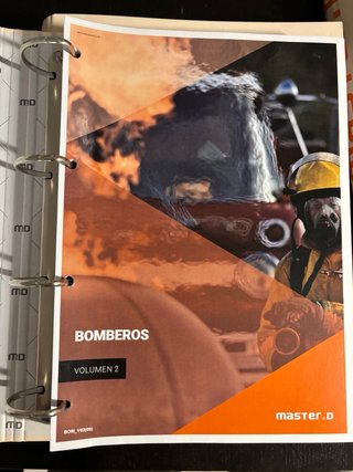 Oposición Bombero MasterD Volumenes Completos
