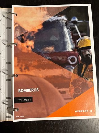 Oposición Bombero MasterD Volumenes Completos