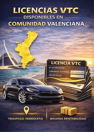 Licencia VTC Comunidad Valenciana