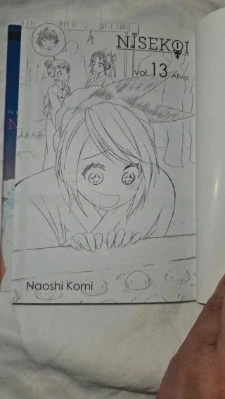 Colección Manga Nisekoi Vol. 13, 14, 15 y 17