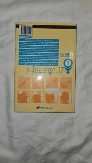 Colección Manga Nisekoi Vol. 13, 14, 15 y 17