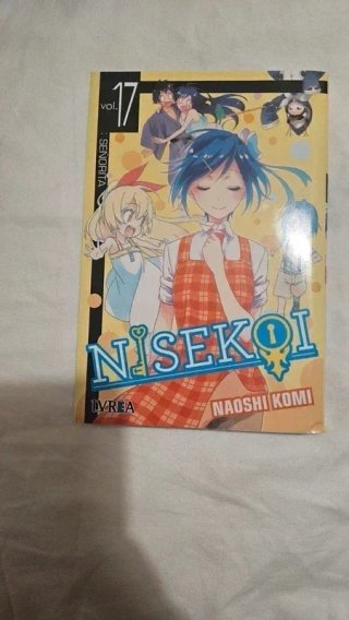 Colección Manga Nisekoi Vol. 13, 14, 15 y 17