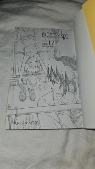 Colección Manga Nisekoi Vol. 13, 14, 15 y 17