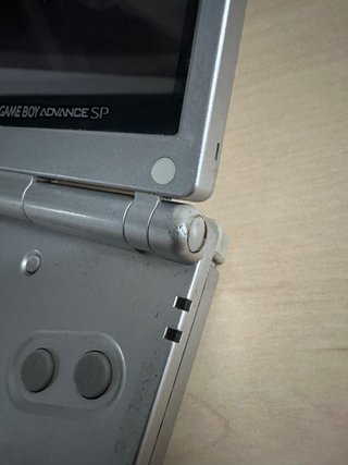 Nintendo Game Boy Advance SP Plata