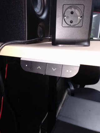 Mesa escritorio motorizada altura regulable