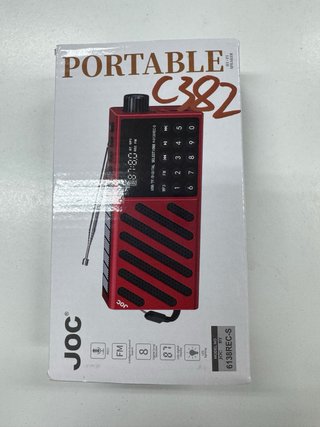 Radio FM H6138REC-S Portátil