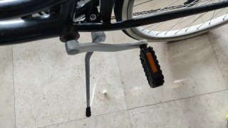 Bicicleta de 26"vintage con cesta