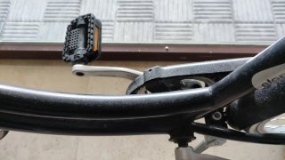 Bicicleta de 26"vintage con cesta