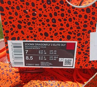T40 envío incluido!! NIKE ZOOMX DRAGONFLY 2 ELITE