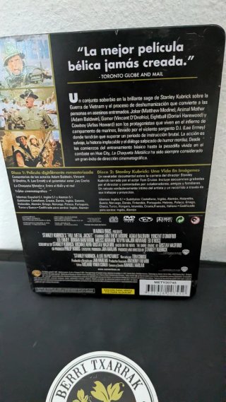 La Chaqueta Metálica DVD Steelbook Kubrick