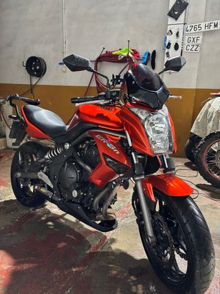 Kawasaki ER-6n Naranja