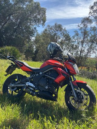 Kawasaki ER-6n Naranja