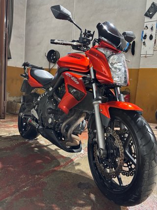 Kawasaki ER-6n Naranja