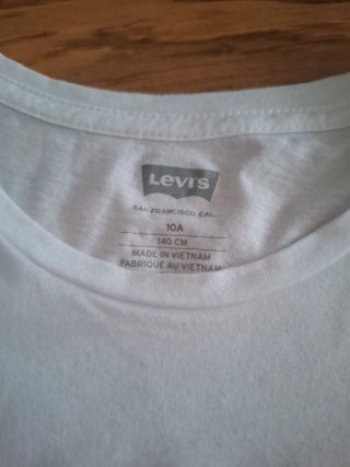Camiseta Levi's Blanca Talla 10A