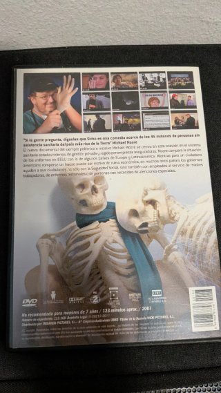 DVD Sicko Michael Moore Película