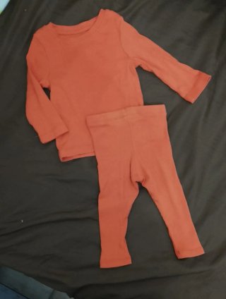 Conjunto infantil naranja