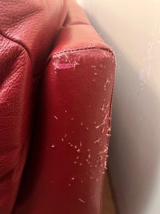 Coppia Divani 2 e 3 Posti Natuzzi Pelle bordeaux
