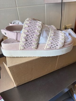 Sandali MOU donna rosa con cartellino