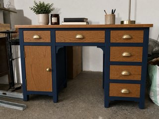 Escritorio antiguo madera