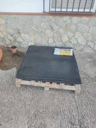 Losas de caucho 1m²