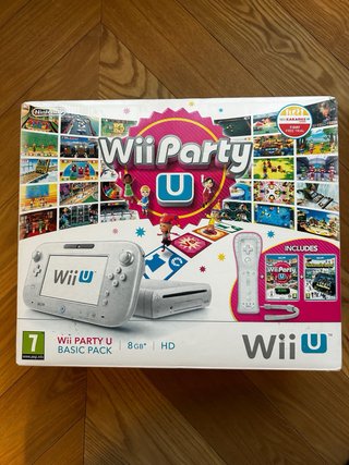 Consola Wii U Blanca + Mandos Wii + Extras