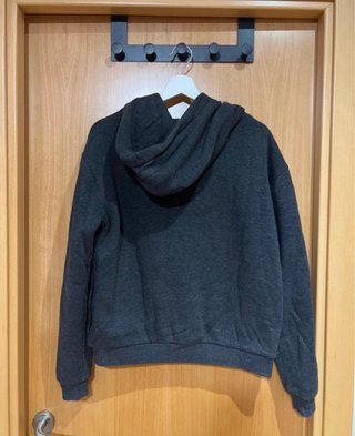 Sudadera Lonsdale gris con cremallera