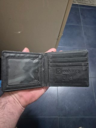 Cartera Heisenberg Negra breiking bad