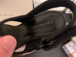 Sandalias Cuña Calvin Klein Talla 37