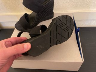 Sandalias Cuña Calvin Klein Talla 37