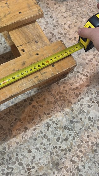 Palé de madera en buen estado