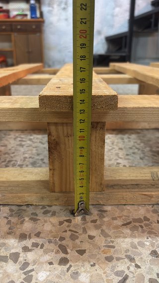 Palé de madera en buen estado