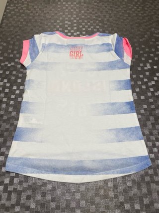 Camiseta niña rayas Cool Island Talla 5