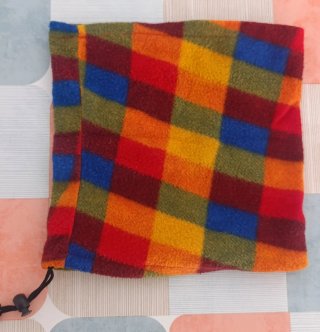 Braga de cuello polar multicolor