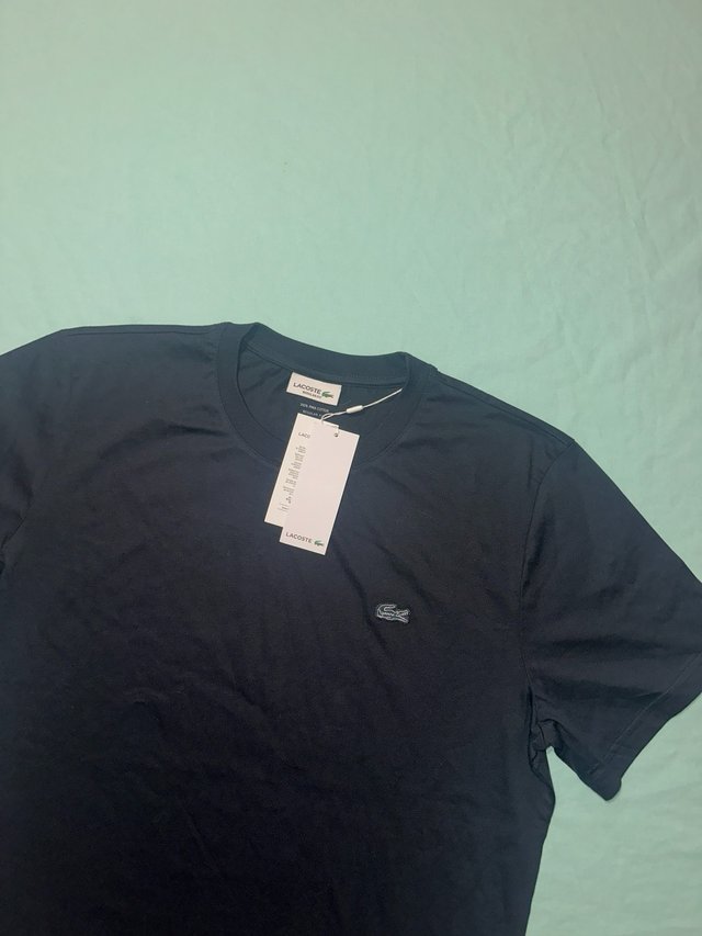 Camiseta Lacoste Azul Marinho M