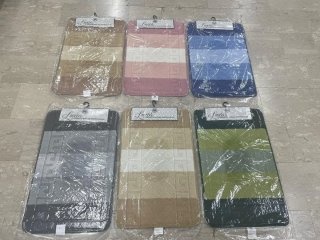 3 Tappeti Bagno Bamboo