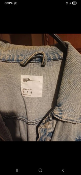 Giubbotto jeans Bershka taglia L.