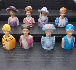 Lote 8 Dedales Porcelana Avon Vintage