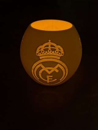 Lámpara Infantil Escudo Real Madrid
